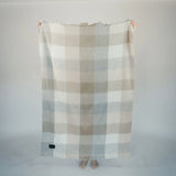Alpaca Throw | Coastal Check