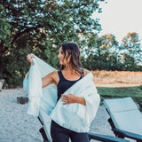 Alpaca Throw | Coconut