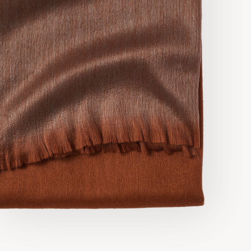 Throw Blanket | Chestnut Ombre