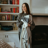 Alpaca Throw | Earl Grey