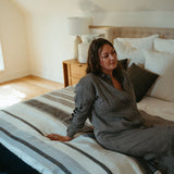 Alpaca Throw | Earl Grey