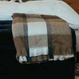 Alpaca Large Throw | Camp Plaid
