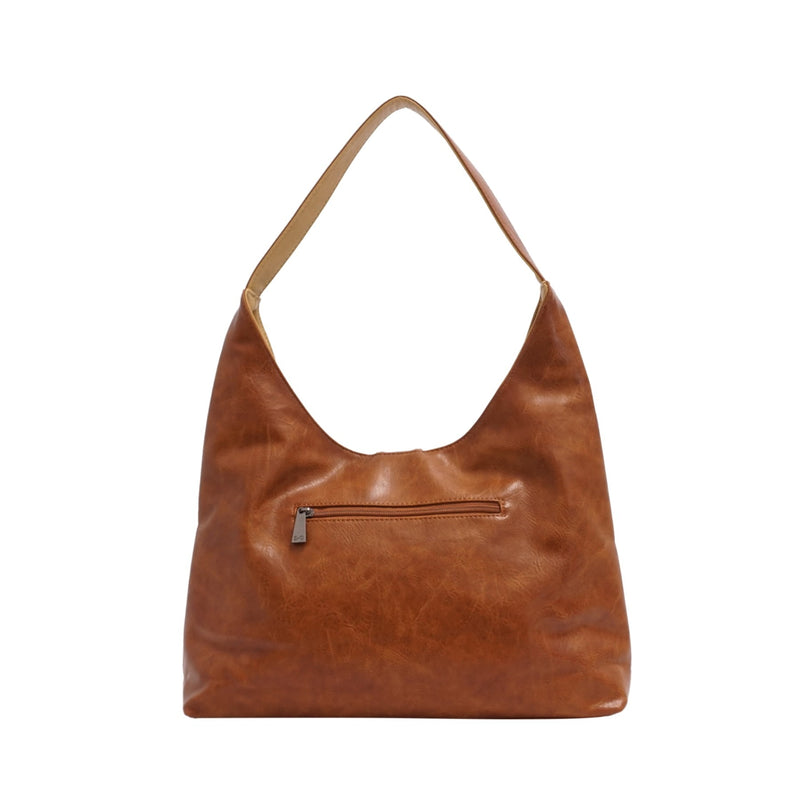 Charlene 2-in-1 Reversible Hobo | Camel/Cinnamon