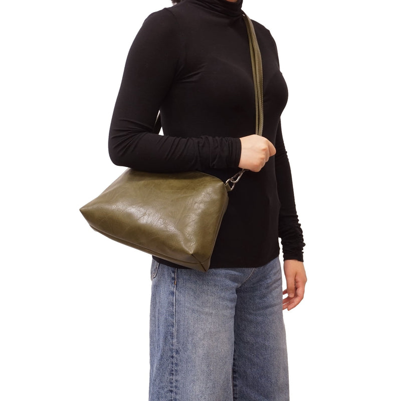 Charlene 2-in-1 Reversible Hobo | Camel/Cinnamon