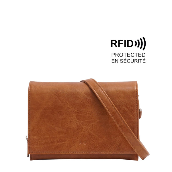 Nita Crossbody Wallet | Camel