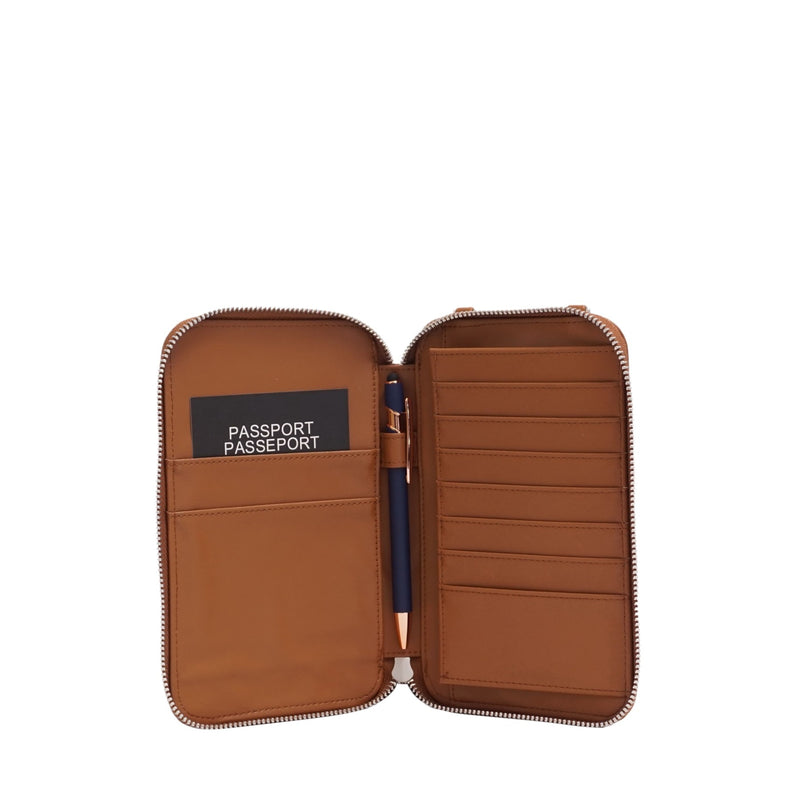 Winzley Passport Pouch | Camel