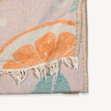 Turkish Towel | Orange & Leaf