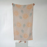 Turkish Towel | Orange & Leaf