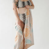 Turkish Towel | Orange & Leaf