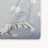 Have A Heart Fleece Throw | Grey