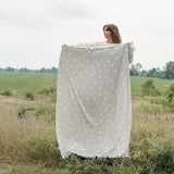 Have A Heart Fleece Throw | Grey