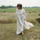 Have A Heart Fleece Throw | Grey