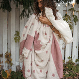 Fleece Lined Throw | Maple Leaf