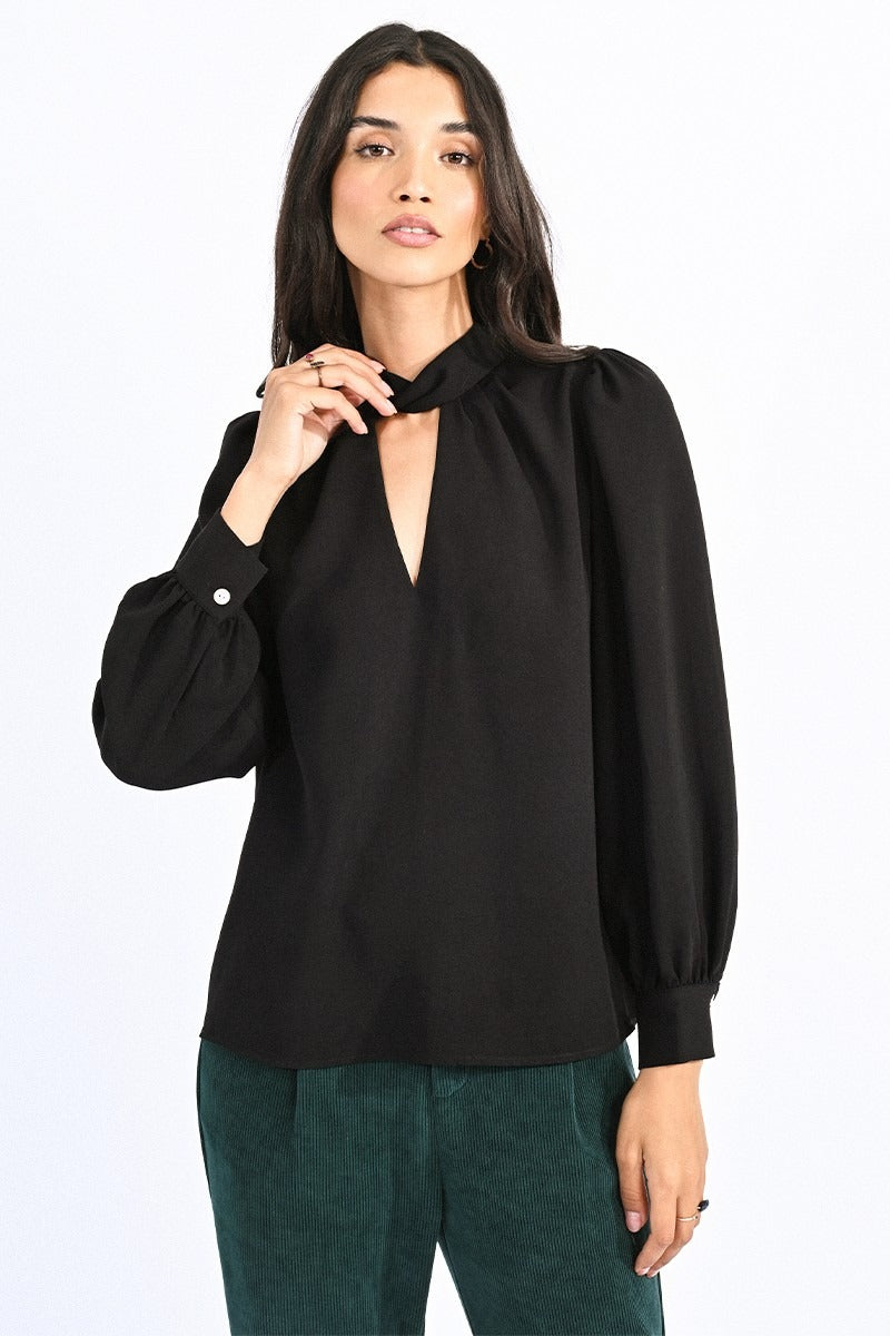 Rosemary Blouse | Black - FINAL SALE