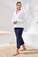 Bay Pullover | White