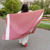 Turkish Towel | Diamond Red