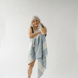 Turkish Towel | Diamond Blue Jean