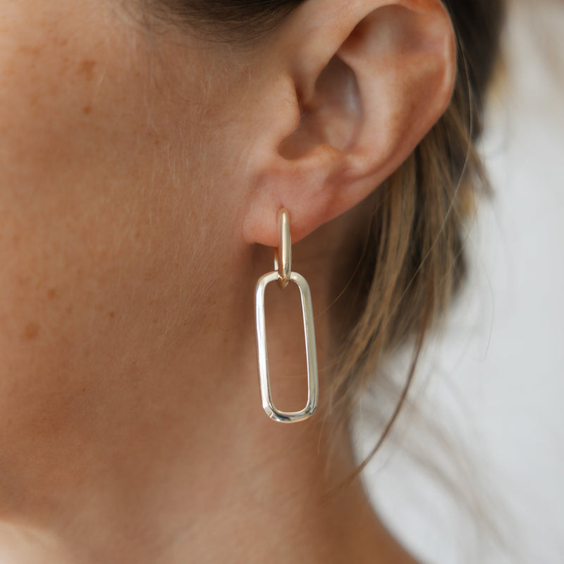 Twofold Earrings | Gold