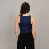 Roxie Sleeveless Bodysuit | Navy