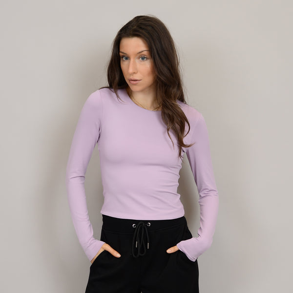 Roxie Long Sleeve Top | Dusty Mauve