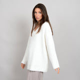 Haisley Pullover | Winter White