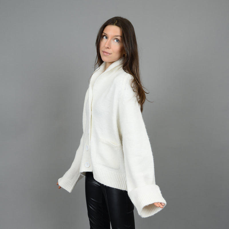 Annika Après Cardigan | Ivory