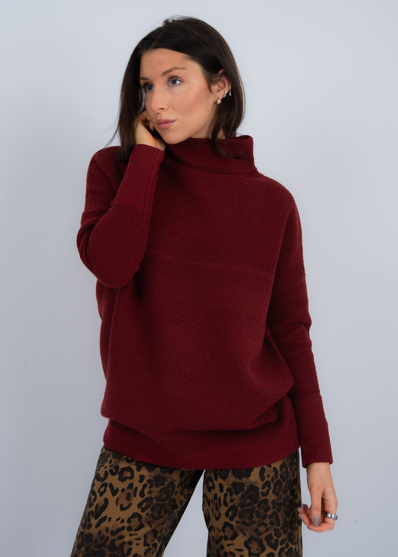 Nancy Ottoman Sweater | Chili