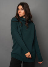 Nancy Ottoman Sweater | Dark Hunter Green