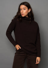 Nancy Ottoman Sweater | Dark Walnut