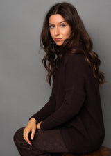 Nancy Ottoman Sweater | Dark Walnut