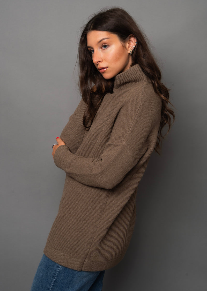 Nancy Ottoman Sweater | Mushroom