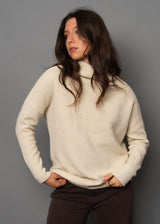 Nancy Ottoman Sweater | White Beach