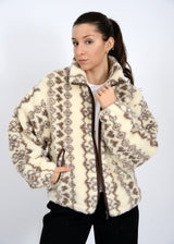 Whistler Jacket | Brown & Cream