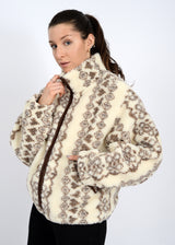 Whistler Jacket | Brown & Cream