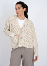 Nedi Cardigan | Cream Fleck