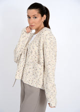 Nedi Cardigan | Cream Fleck