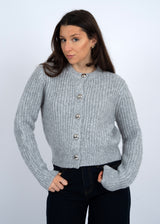 Letrice Cardigan | Silver Grey