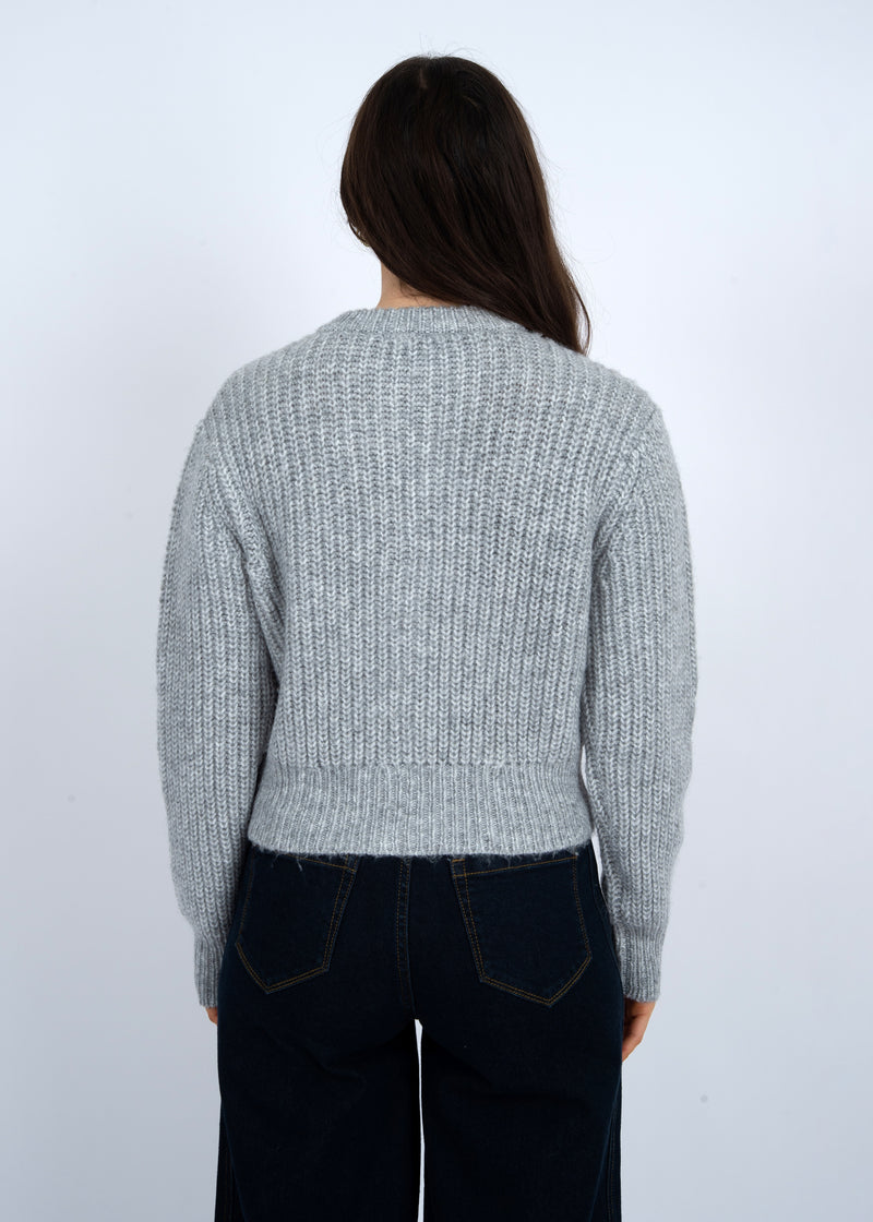 Letrice Cardigan | Silver Grey