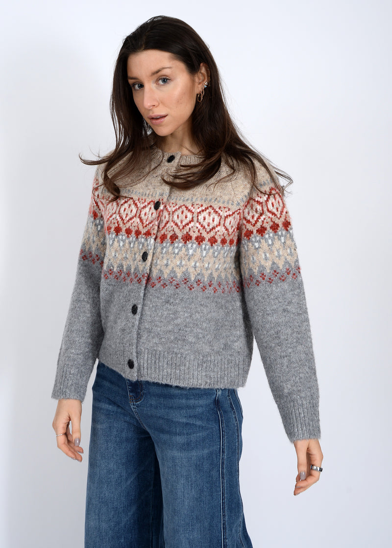 Themis Cardigan | Fairisle