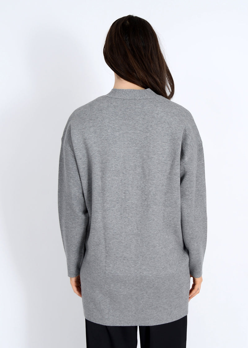 Abella Cardigan | Grey Melange