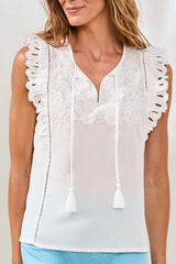 Maia Top | Ocean Pearl