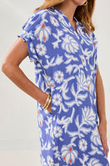 Laguna Dress | Baja Blue