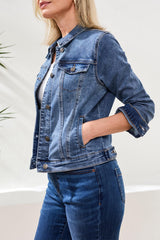 Sawyer Denim Jacket | Dark Vintage