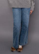 Hirana Stretch Denim Jeans | Mid Blue
