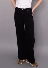 Hirana Stretch Denim Jeans | Black