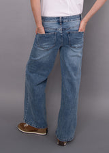 Lopez Stretch Denim Jeans | Mid Blue