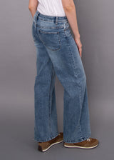Lopez Stretch Denim Jeans | Mid Blue