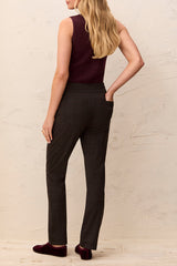 Pull On Ankle Pant | Henna