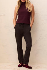 Pull On Ankle Pant | Henna