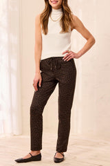 Pull On Ankle Pant | Hickory